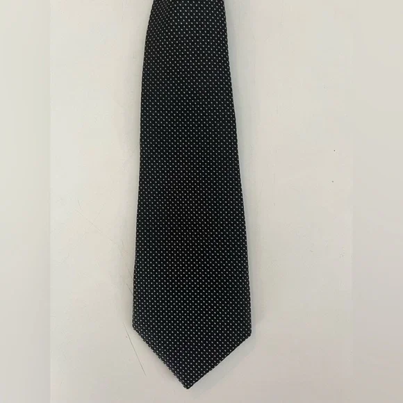 Nordstrom Boys 100% Silk Polka Dot Tie - Picture 3 of 4